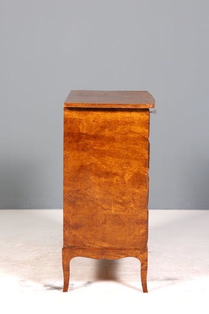 E905 Finish Wunderschöne Art Deco Stil Kommode um 1940 Sideboard Schubladenkommode