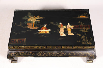 Traumhafter Chinesischer Couchtisch Asia Tisch Ablagetisch mit Asiatischen Motiven