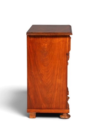 E908 Finish cm, Wunderschöne Gründerzeit Kommode Louis Philippe Nussbaum Schubladen Kommode Sideboard um 1880