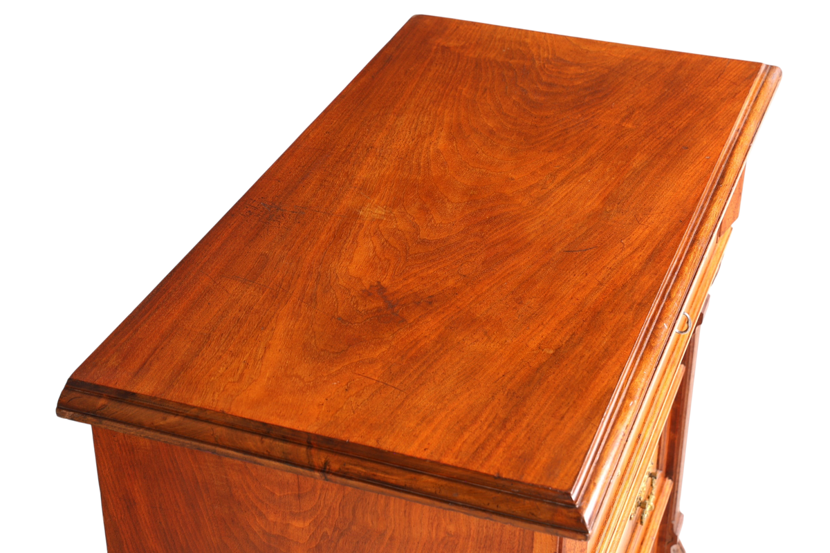 E908 Finish cm, Wunderschöne Gründerzeit Kommode Louis Philippe Nussbaum Schubladen Kommode Sideboard um 1880
