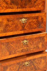 E911 Finish cm Wunderschönes Gründerzeit Vertiko Louis Philippe Kommode um 1880 Schubladenkommode