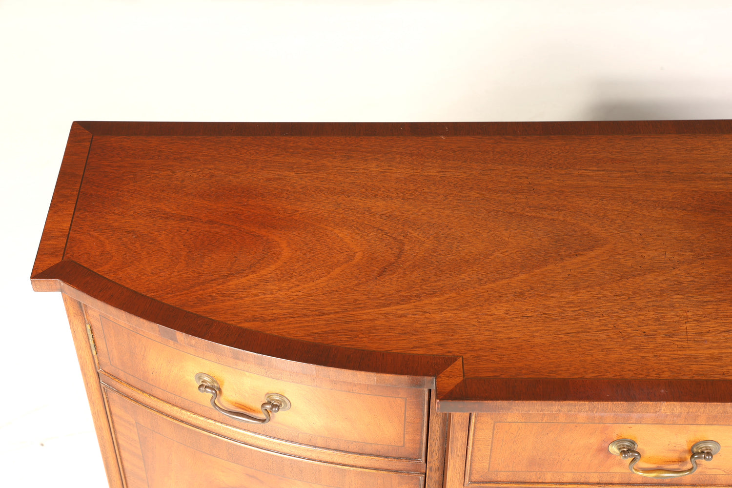 E912 Finish cm Wunderschönes Englisches Sideboard Mahagoni Schrank Antik 60s Buffetschrank Kommode