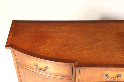 E912 Finish cm Wunderschönes Englisches Sideboard Mahagoni Schrank Antik 60s Buffetschrank Kommode