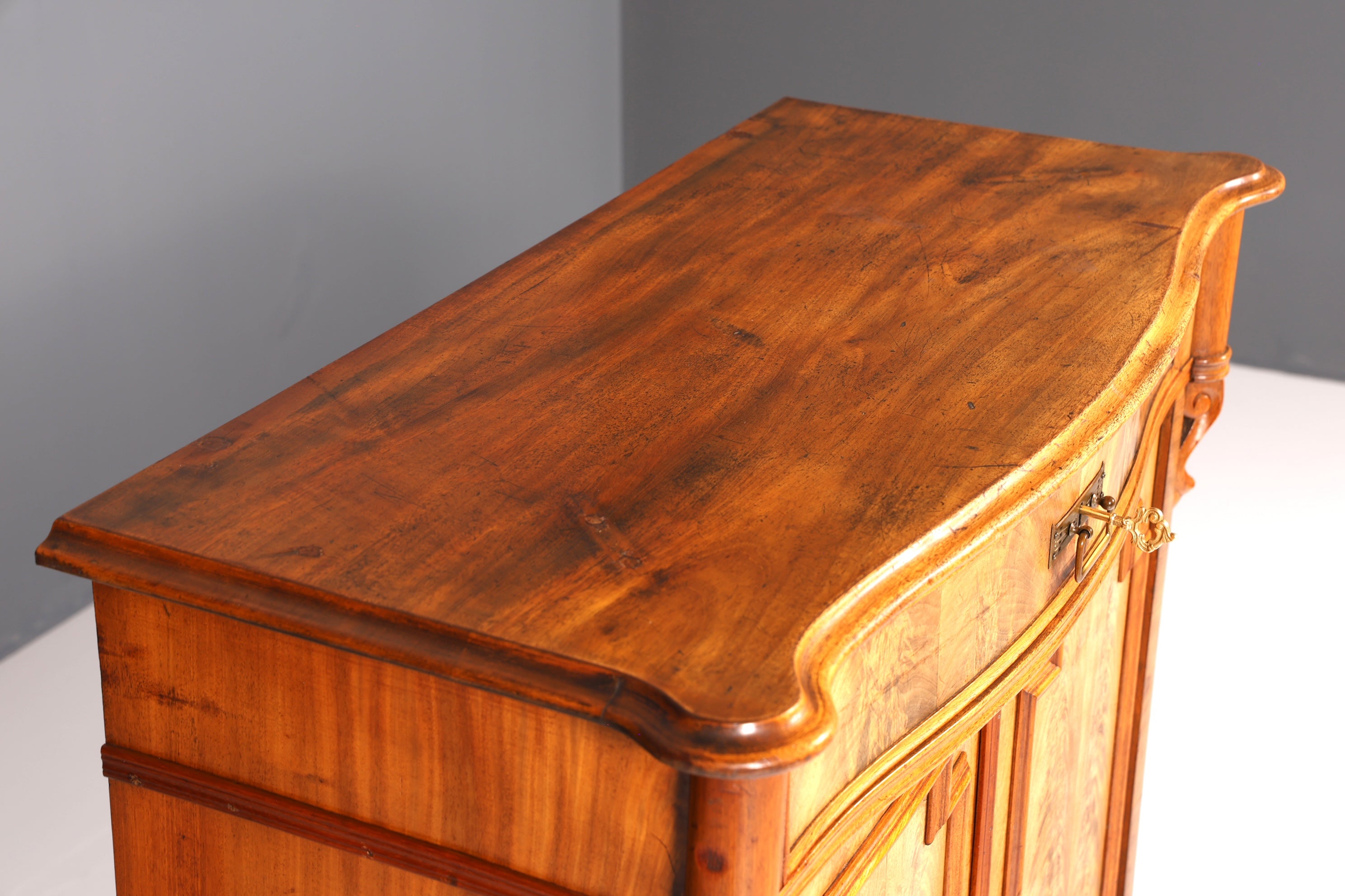 Traumhafter Louis Philippe Schrank um 1880 Gründerzeit Vertiko Highboard Schrank