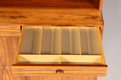 Traumhaftes Mid Century Regal Palisander Schrank Danish Design Retro Kommode Vintage Bücherregal 60er Jahre 1 von 2