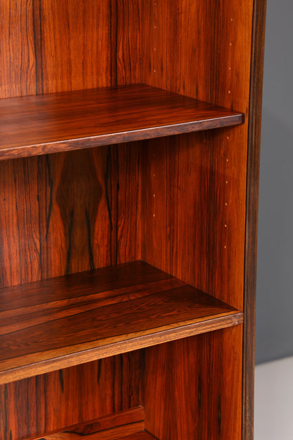 Traumhaftes Mid Century Regal Palisander Schrank Danish Design Retro Kommode Vintage Bücherregal 60er Jahre 2 von 2
