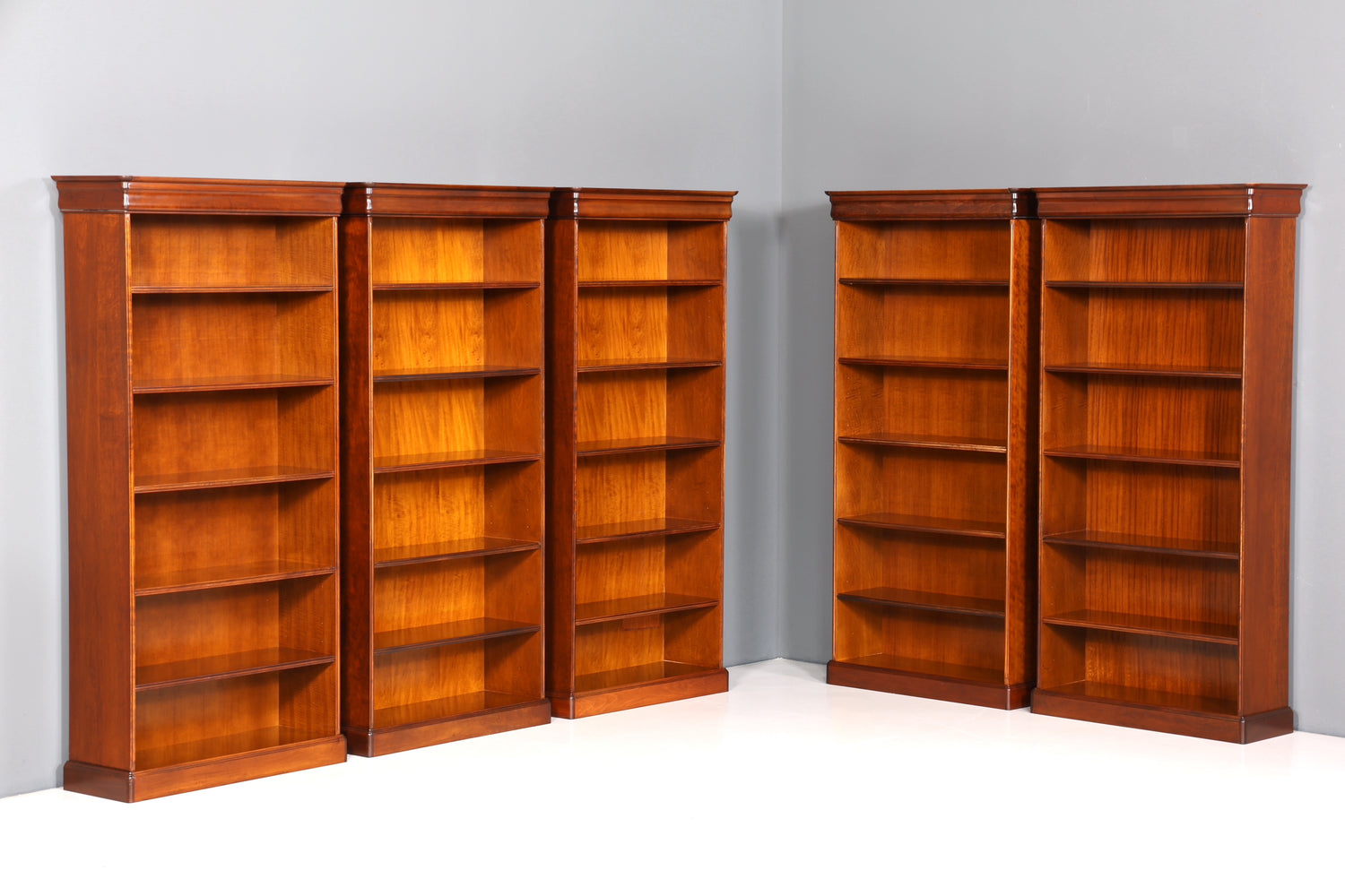 Wunderschönes Original Grange Bücherregal Antik Regal Made in France Bookshelf Buchablage 60s 1 von 3