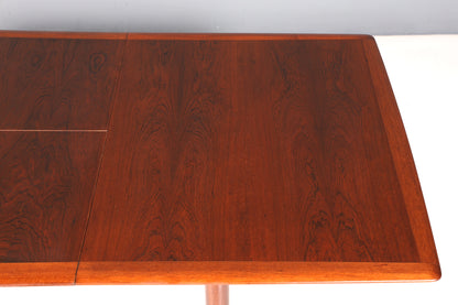 E915 Finish cm Schlichter Mid Century Esstisch ausziehbarer Vintage Tisch Retro Küchentisch