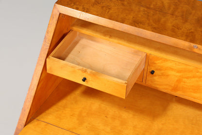 Stilvoller Schwedischer Sekretär um 1930 echt Holz Büro Kommode Schreibkommode