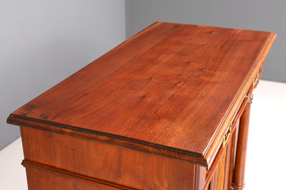 E917 Finish cm Traumhaftes Gründerzeit Vertiko Jugendstil Schrank Antik Highboard Kommode
