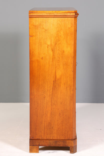 Wunderschöner Gründerzeit Sekretär Vertiko Highboard Louis Philippe Kommode um 1880