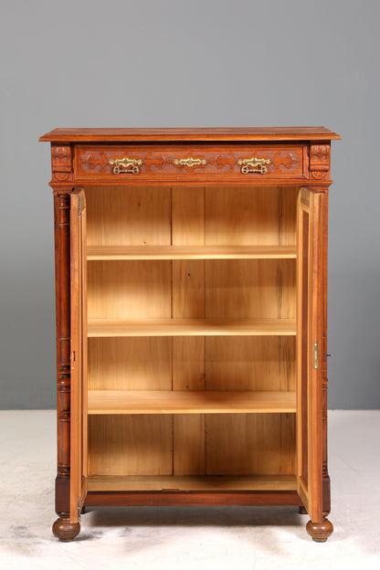 Wunderschönes Gründerzeit Vertiko Jugendstil Schrank Antik Highboard Kommode