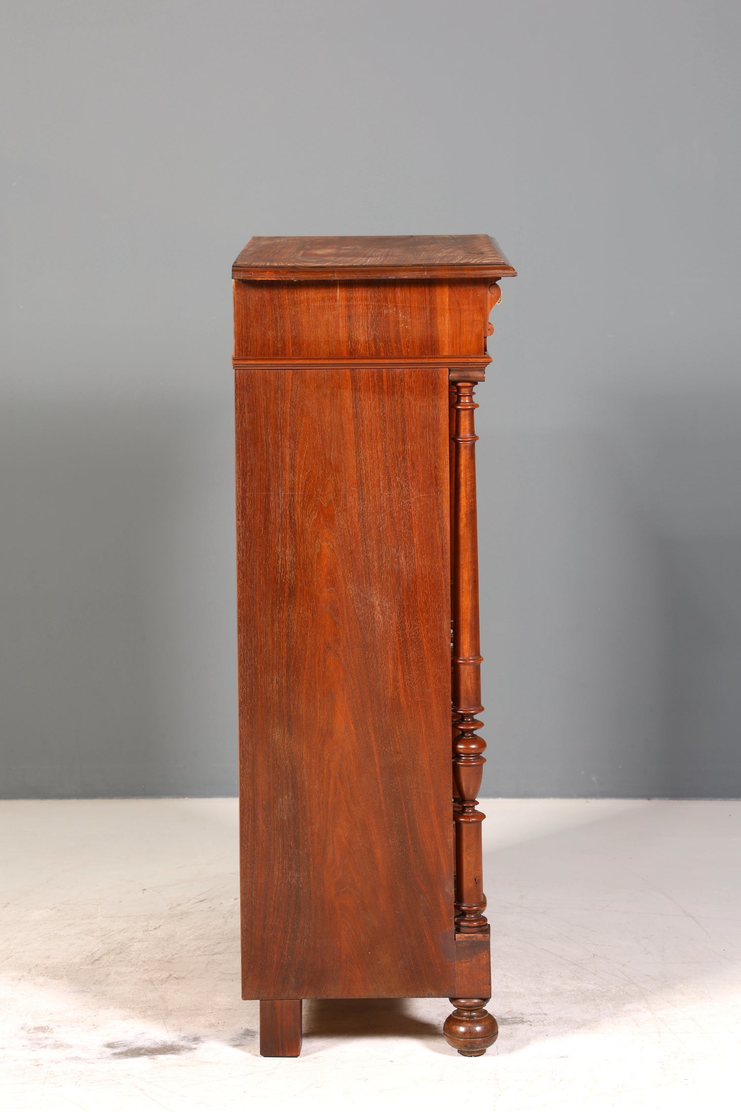 Wunderschönes Gründerzeit Vertiko Jugendstil Schrank Antik Highboard Kommode