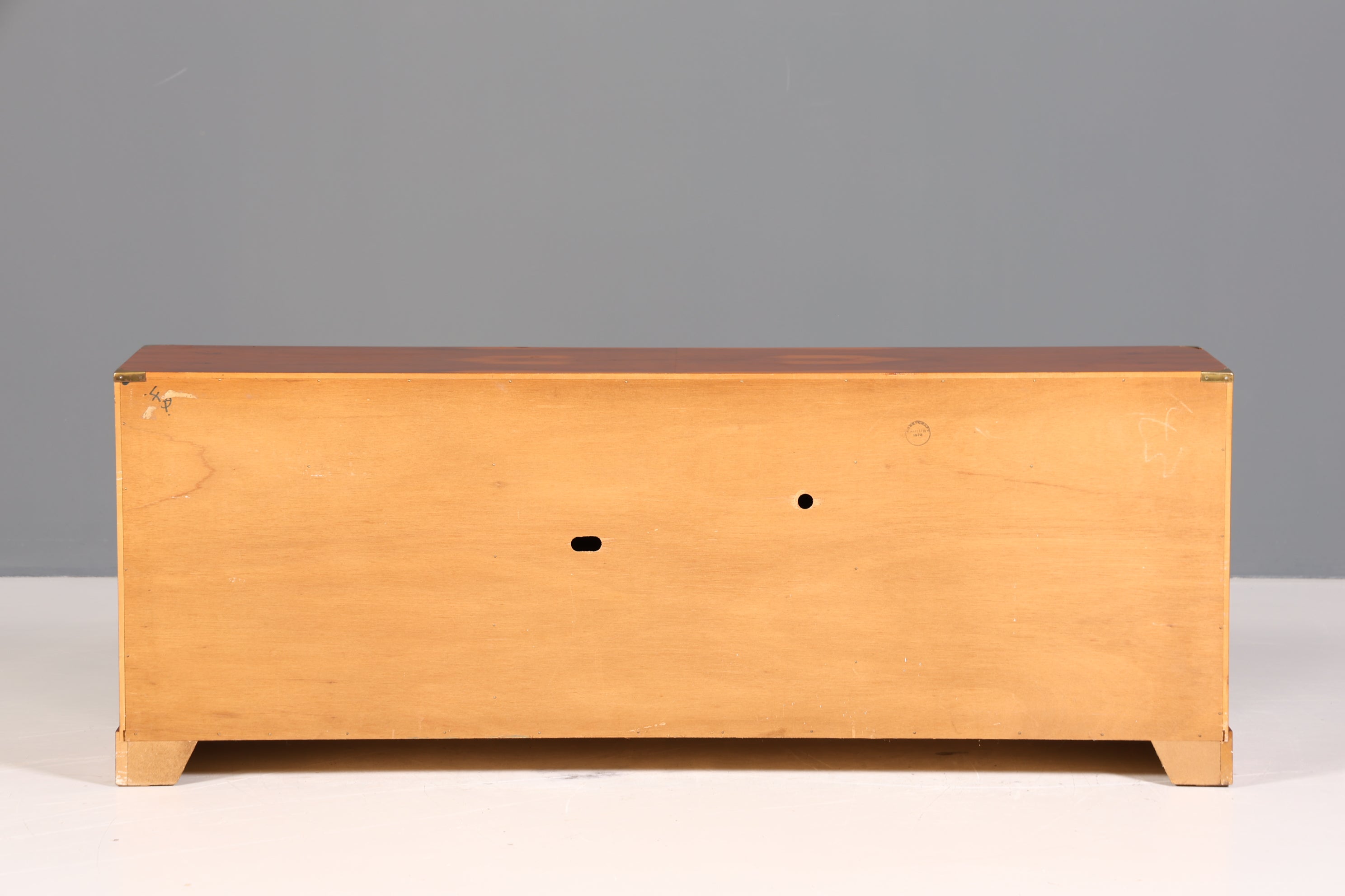 Traumhaftes Maritim Sideboard Englische Schiffs Kommode Englisch Antik Schrank Military Chest