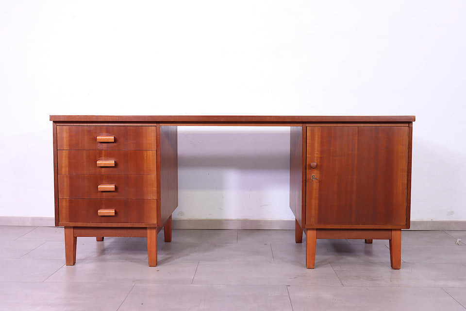 Schlichter Mid Century Schreibtisch Danish Design Tisch