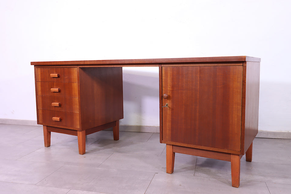 Schlichter Mid Century Schreibtisch Danish Design Tisch