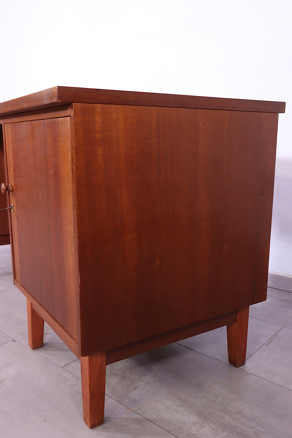 Schlichter Mid Century Schreibtisch Danish Design Tisch