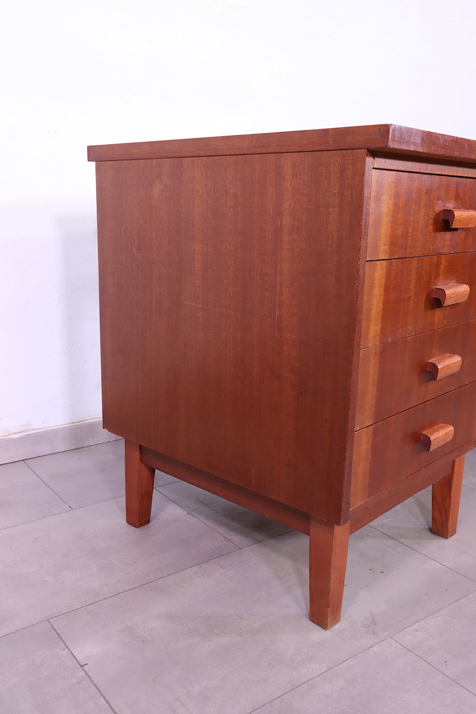 Schlichter Mid Century Schreibtisch Danish Design Tisch