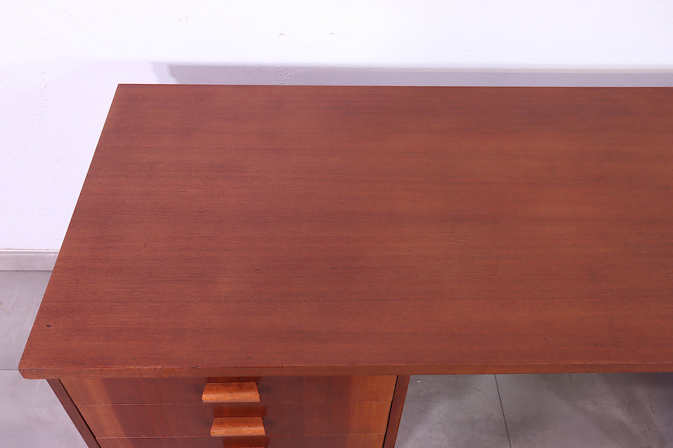 Schlichter Mid Century Schreibtisch Danish Design Tisch