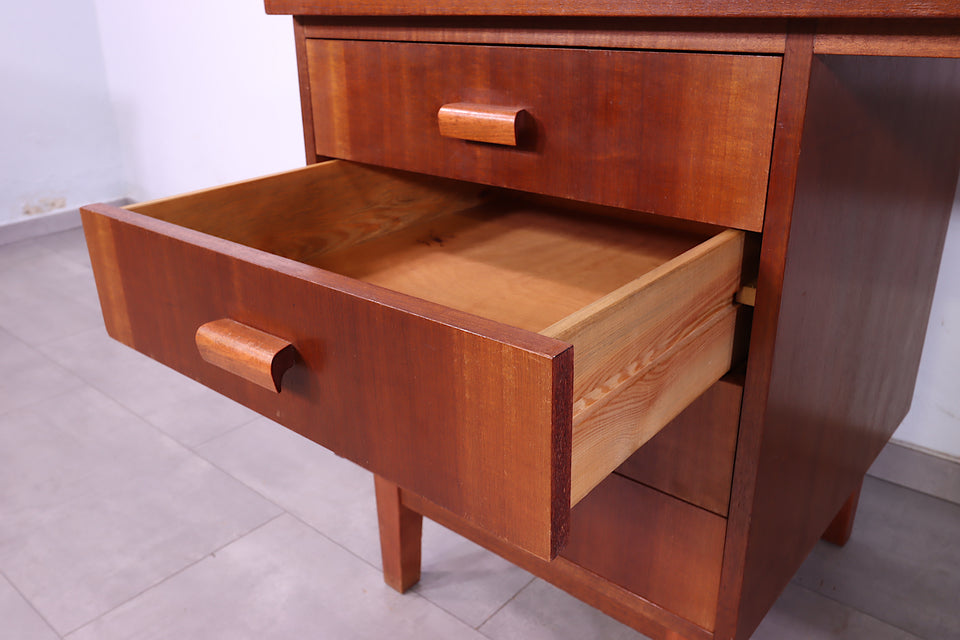 Schlichter Mid Century Schreibtisch Danish Design Tisch