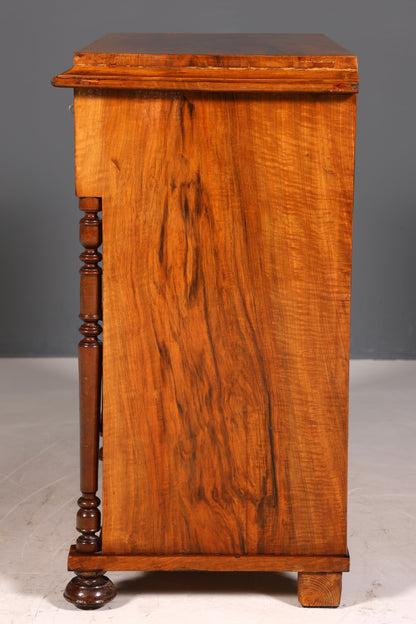Stilvolle Gründerzeit Kommode Jugendstil Antik Sideboard Schubladenkommode Wäschekommode