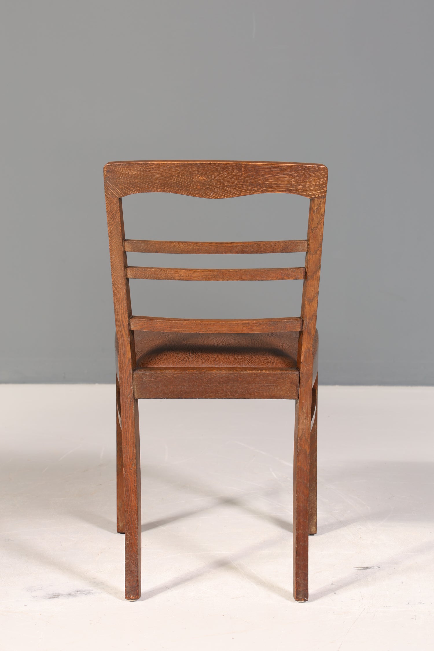 Wunderschöner Stuhl um 1940 Art Deco Stil Küchenstuhl Jugendstil Esszimmer Stuhl 1 von 2