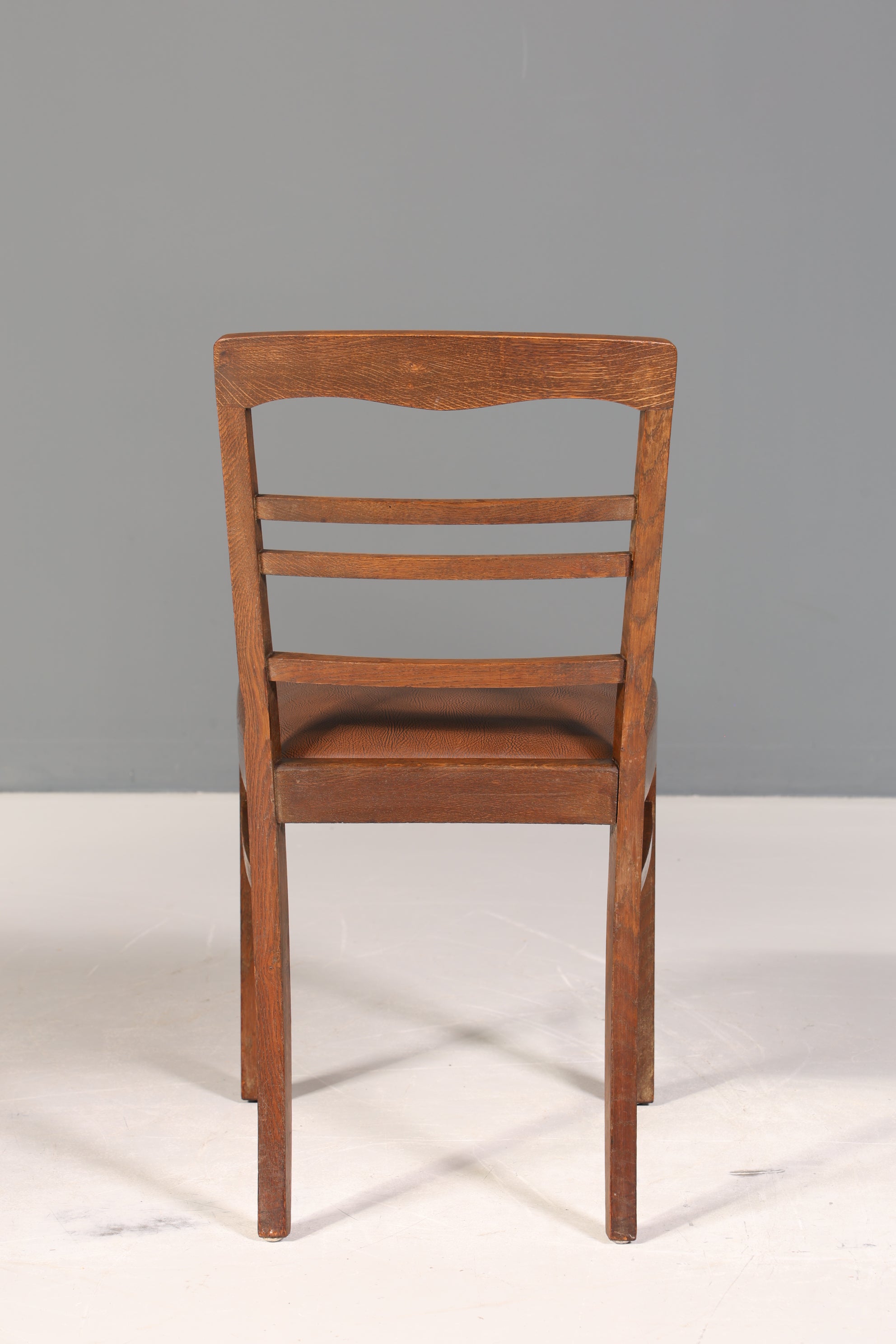 Wunderschöner Stuhl um 1940 Art Deco Stil Küchenstuhl Jugendstil Esszimmer Stuhl 1 von 2