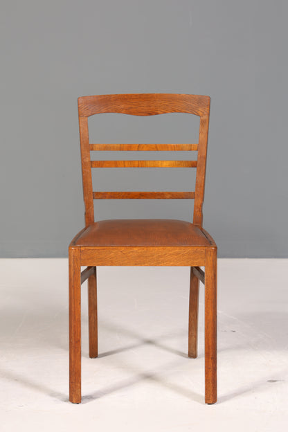 Wunderschöner Stuhl um 1940 Art Deco Stil Küchenstuhl Jugendstil Esszimmer Stuhl 2 von 2