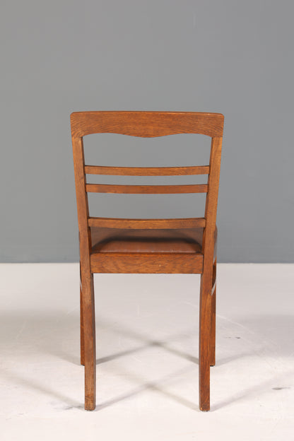 Wunderschöner Stuhl um 1940 Art Deco Stil Küchenstuhl Jugendstil Esszimmer Stuhl 2 von 2