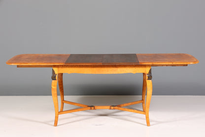 Wunderschöner Esstisch im Biedermeier Stil ausziehbarer echt Holz Küchentisch Jugendstil Esszimmer Tisch