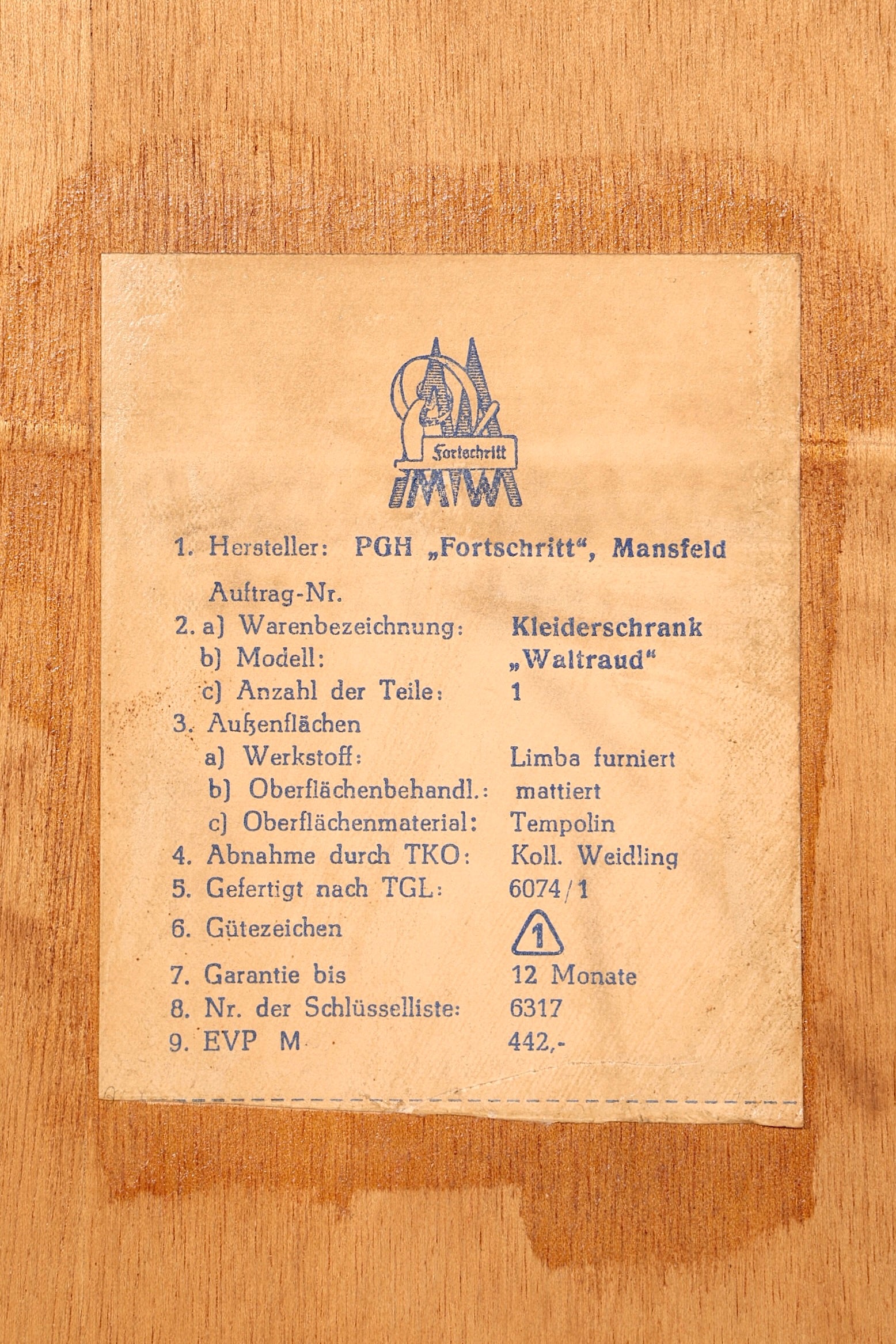 F937 Finish Traumhafter Mid Century Kleiderschrank Vintage Schrank Retro Wäscheschrank