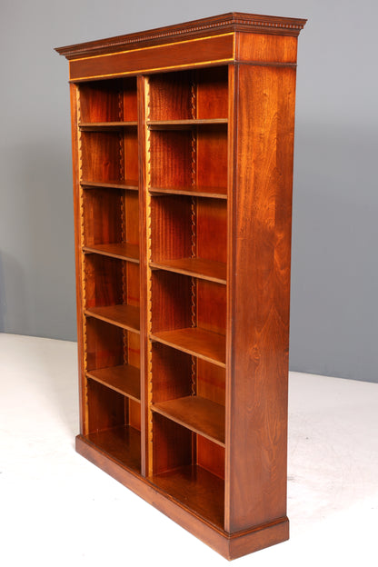 Wunderschönes Englisches XXL Bücherregal Antik Regal Bookshelf Buchablage Bibliothek 60s