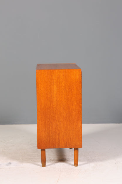 Wunderschöne Mid Century Kommode Teak Holz Sideboard Vintage Schubladen Kommode Wäschekommode