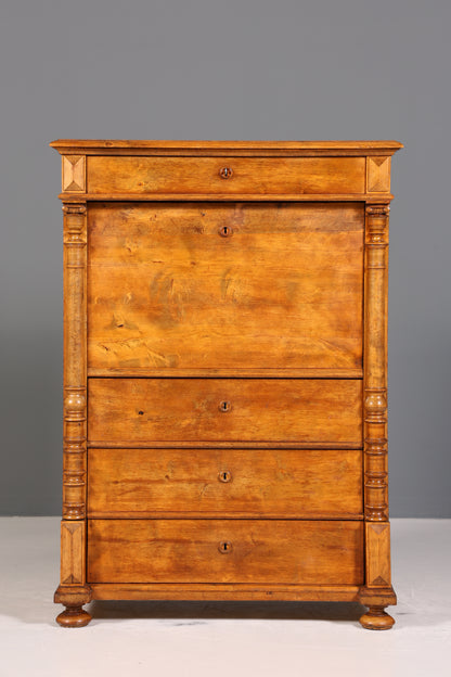Wunderschöner Biedermeier Sekretär Gründerzeit Vertiko Antik Kommode Schreibkommode