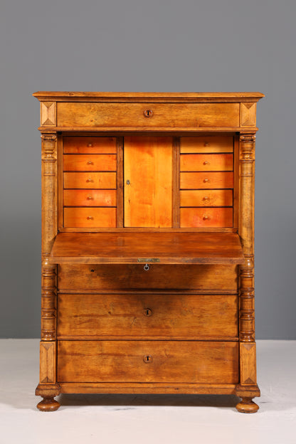 Wunderschöner Biedermeier Sekretär Gründerzeit Vertiko Antik Kommode Schreibkommode