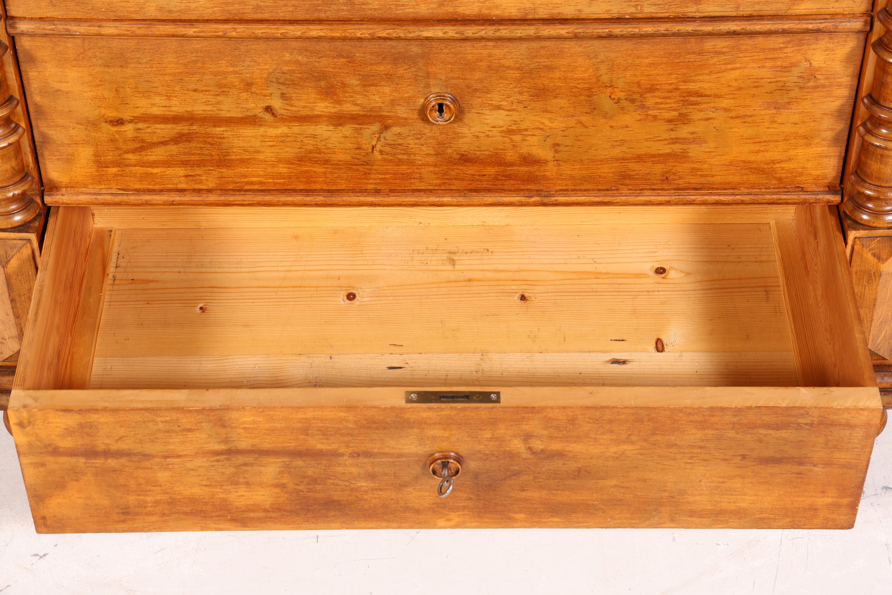 Wunderschöner Biedermeier Sekretär Gründerzeit Vertiko Antik Kommode Schreibkommode