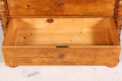 Wunderschöner Biedermeier Sekretär Gründerzeit Vertiko Antik Kommode Schreibkommode
