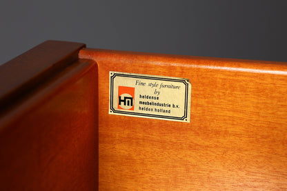 F944 Finish Traumhafter Original Heldense Schrank Englische Eibe Sideboard echt Holz Antik 60s