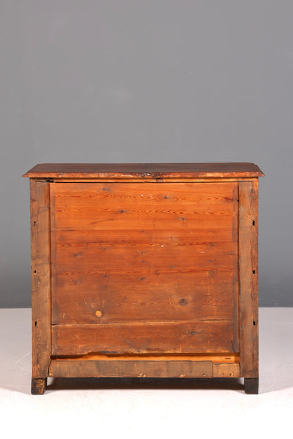 Wunderschöne Louis Philippe Kommode Nussbaum Gründerzeit Schubladen Kommode Sideboard um 1880