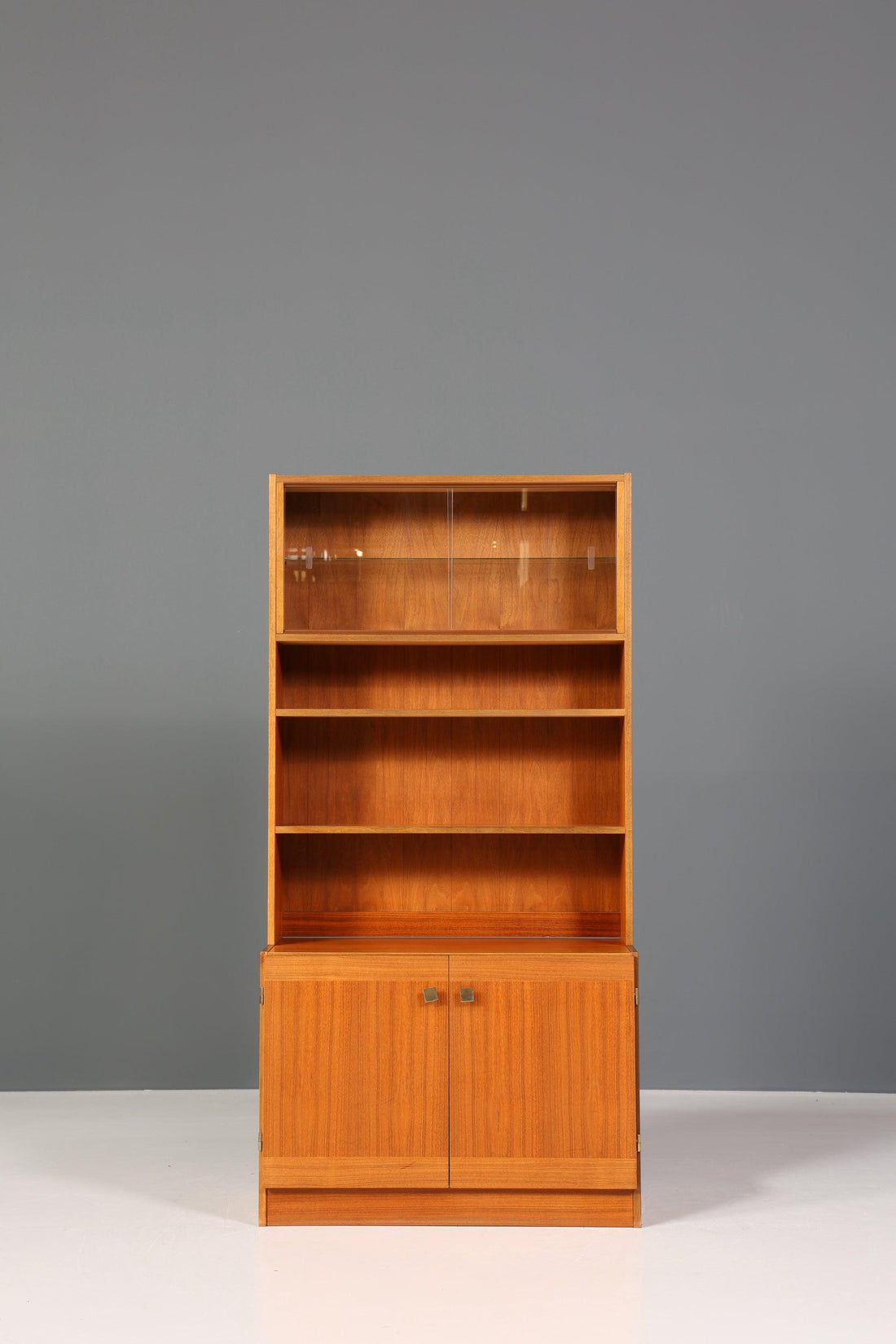 Wunderschönes Mid Century Regal Vintage Schrank Retro Vitrine Bücherregal 60s