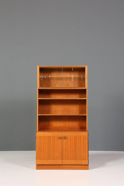 Wunderschönes Mid Century Regal Vintage Schrank Retro Vitrine Bücherregal 60s