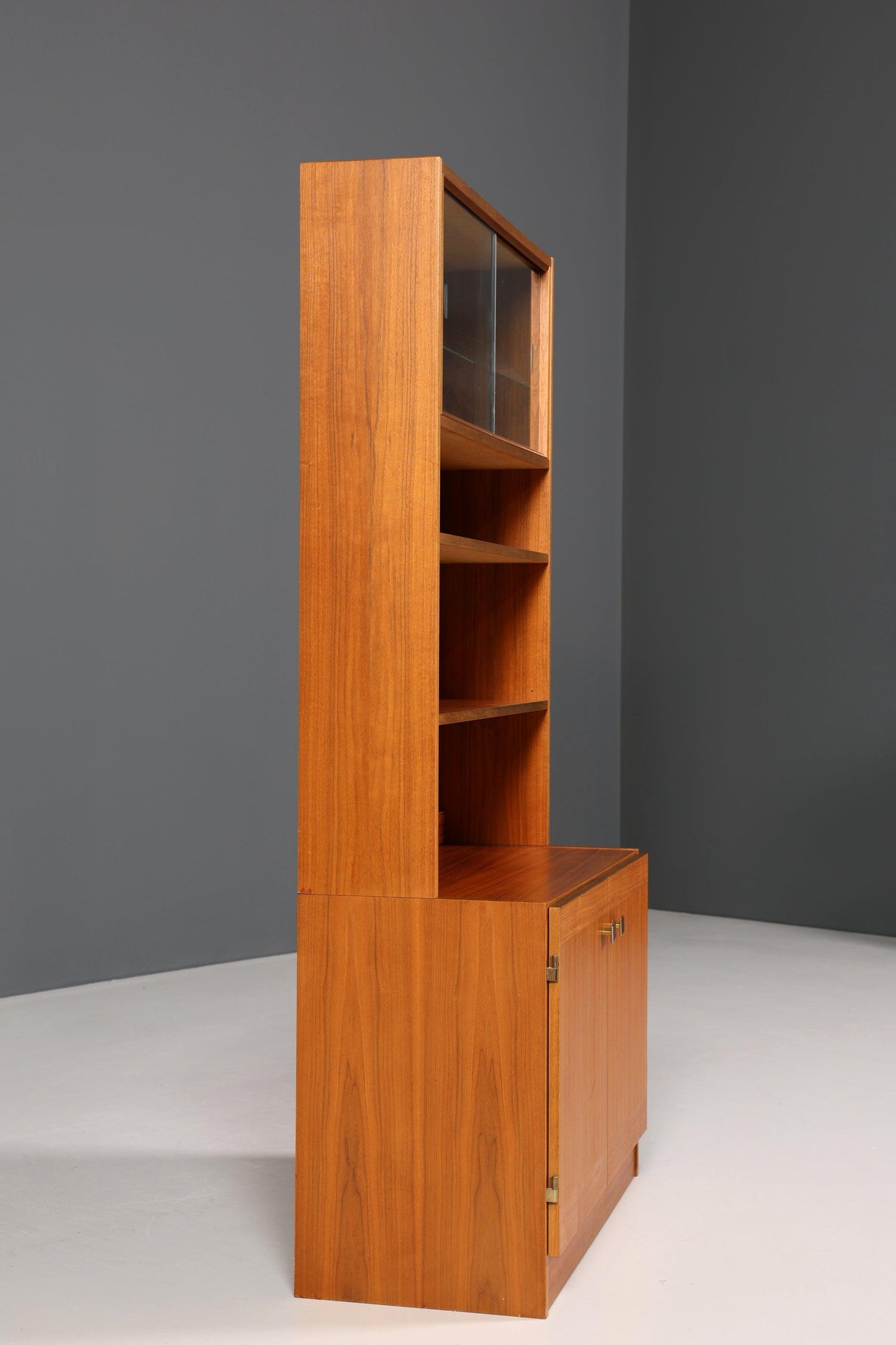 Wunderschönes Mid Century Regal Vintage Schrank Retro Vitrine Bücherregal 60s