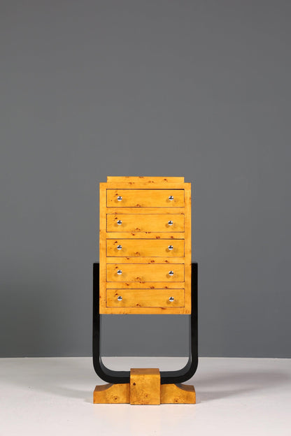 Traumhaftes Art Deco Design Highboard Biedermeier Stil Kommode