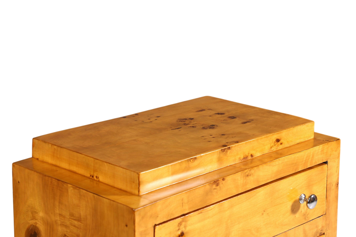 Traumhaftes Art Deco Design Highboard Biedermeier Stil Kommode