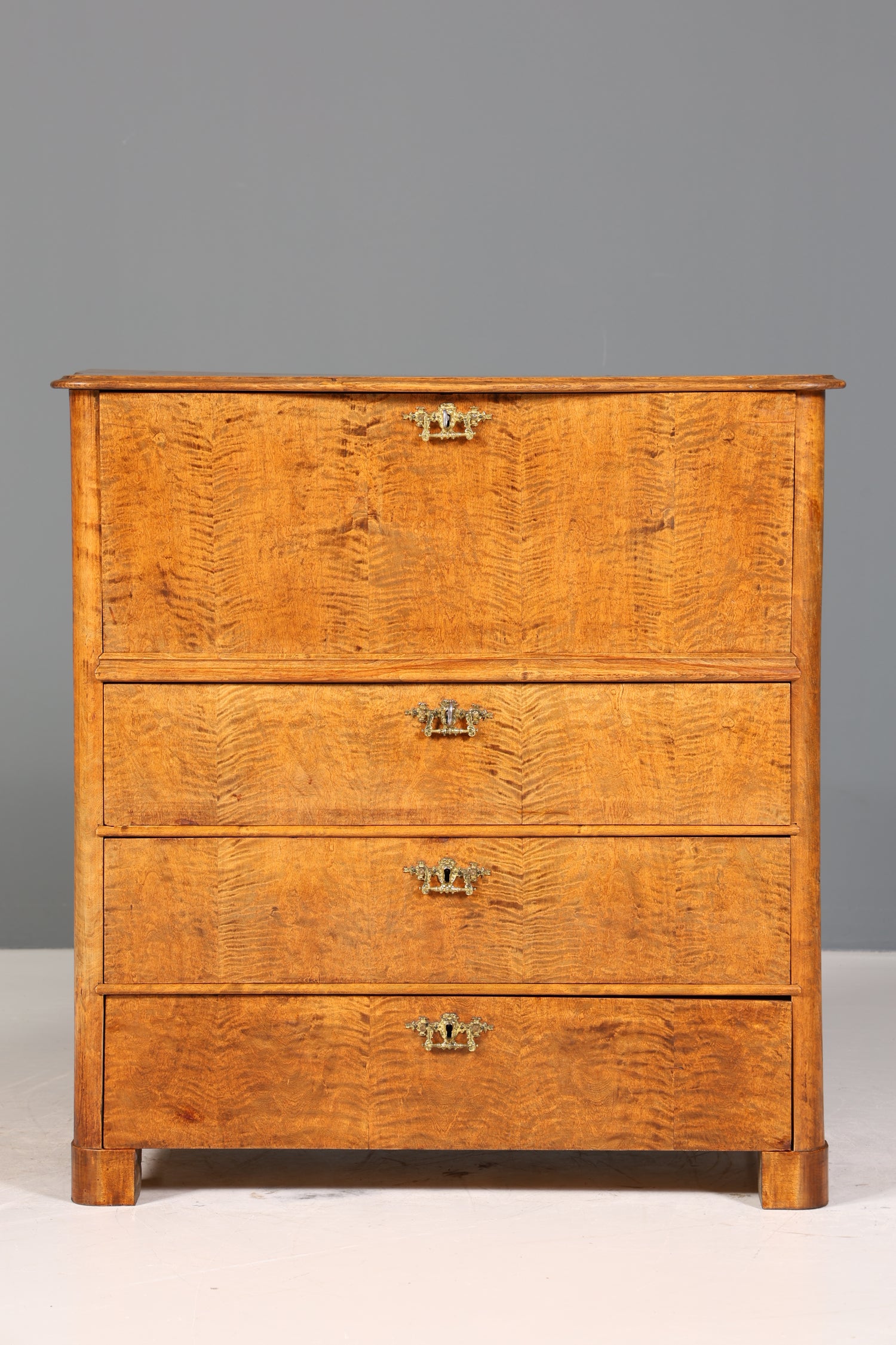 Wunderschöner Biedermeier Sekretär Vertiko Antik Kommode Louis Philippe Schreibkommode