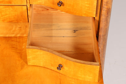 Wunderschöner Biedermeier Sekretär Vertiko Antik Kommode Louis Philippe Schreibkommode