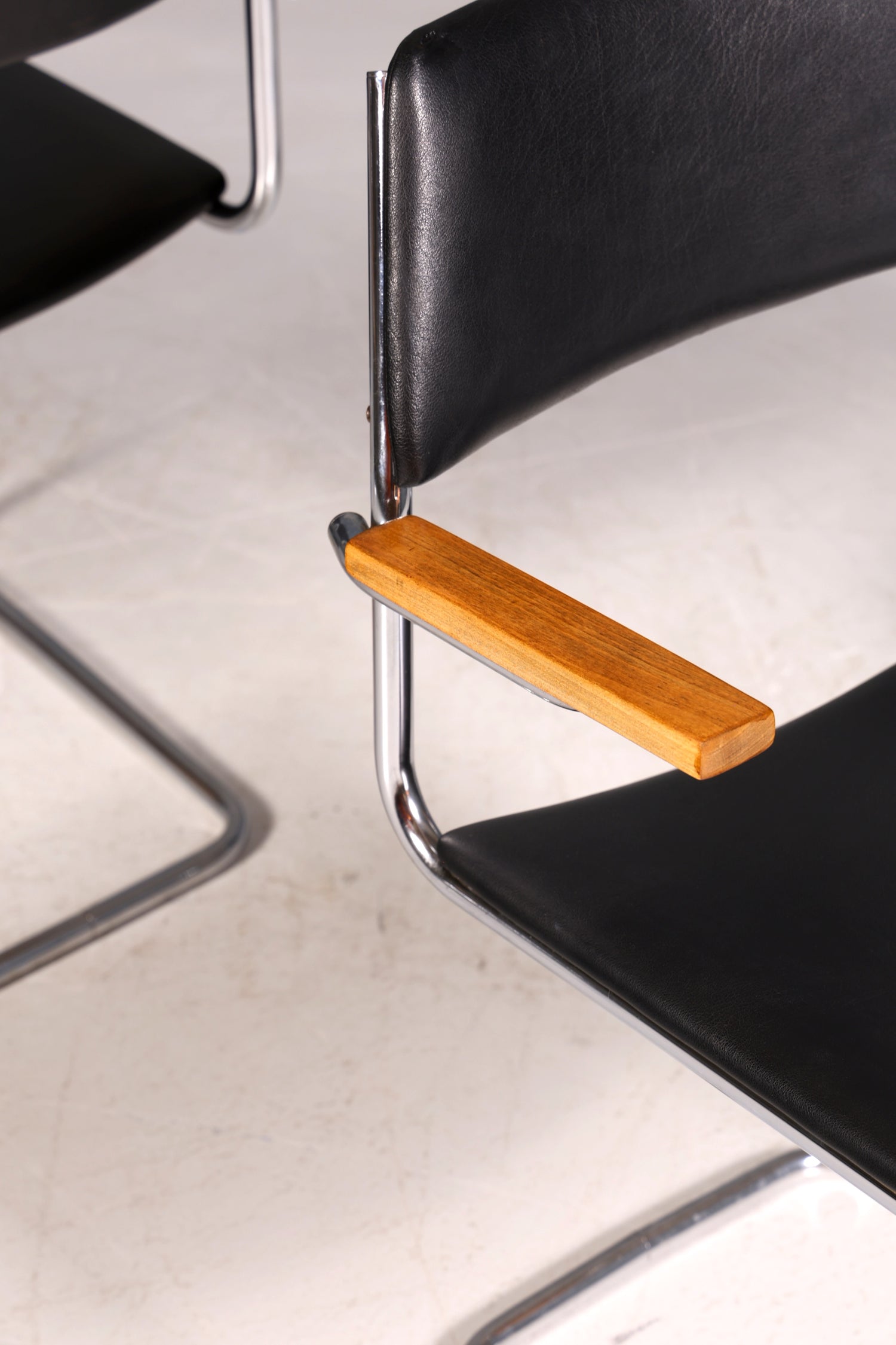 F957 Finish cm 4x Schlichte Mid Century Stühle Retro Stuhlset Danish Design Küchenstühle Esszimmer Stühle