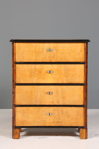 Wunderschöne Antik Kommode um 1880 Vertiko im Biedermeier Stil Schubladenkommode