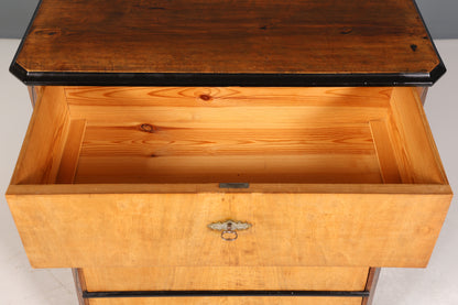 Wunderschöne Antik Kommode um 1880 Vertiko im Biedermeier Stil Schubladenkommode