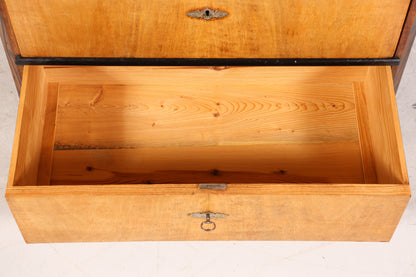Wunderschöne Antik Kommode um 1880 Vertiko im Biedermeier Stil Schubladenkommode